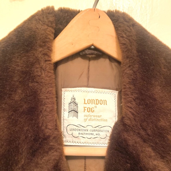 Vintage London Fog Mens Trench w/fur collar 38 reg - Picture 4 of 7
